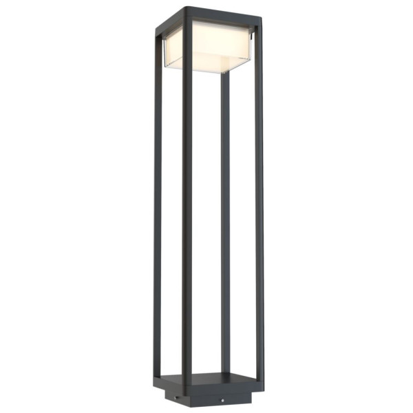 Lampa ogrodowa BAKER STREET czarno-biała LED 1x10W 520lm IP65 Maytoni 921608
