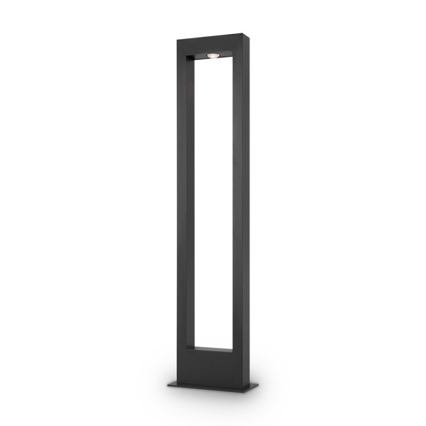 Lampa ogrodowa BONN wys:100 cm grafitowa LED 1x10W 550lm 3000K IP65 Maytoni 921318