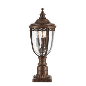 Lampa ogrodowa brąz English Bridle wys:55,3 cm 3xE14x60W IP44 Feiss 921485 Lampa ogrodowa brąz English Bridle wys:55,3 cm 3xE14x60W IP44 Feiss 921485