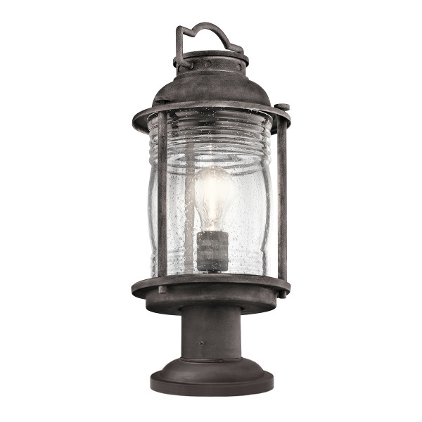 Lampa ogrodowa cynk Ashland Bay wys:47,1 cm 1xE27x60W IP44 Kichler 921673
