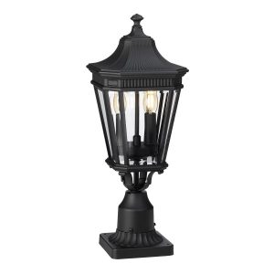 Lampa ogrodowa czarna Cotswold Lane wys:54,4 cm 2xE14x60W IP44 Feiss 921698 Lampa ogrodowa czarna Cotswold Lane wys:54,4 cm 2xE14x60W IP44 Feiss 921698