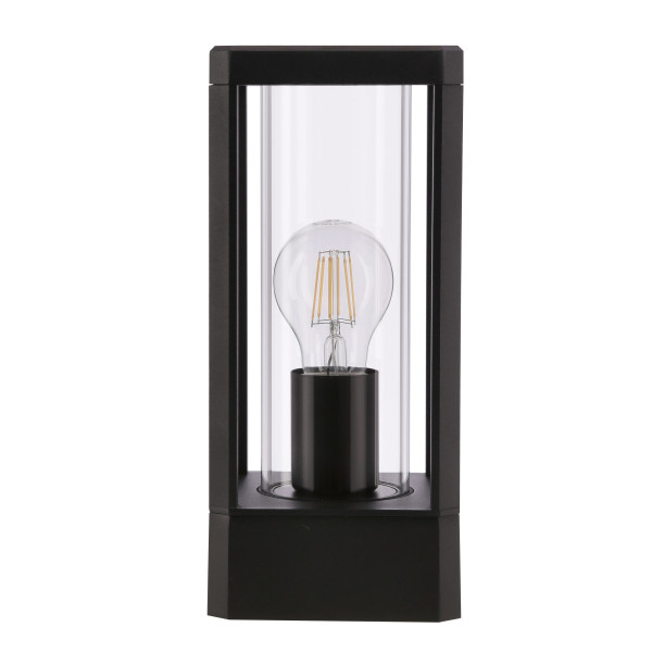 Lampa ogrodowa czarno-złota Cissus wys:24 cm 1xE27x60W IP54 Candellux 360504