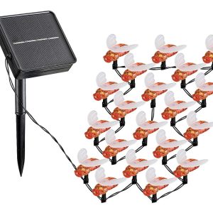 Lampa ogrodowa dekoracyjna solarna LED 0.06W Bobus czarny 77002 Rabalux 917679