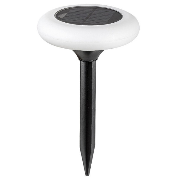 Lampa ogrodowa dekoracyjna solarna LED 0.6W Haiti czarny 7069 Rabalux 962481