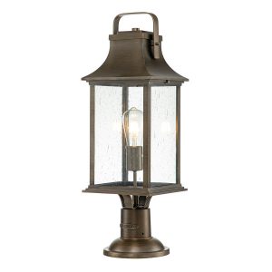 Lampa ogrodowa Grant oksydowany brąz 1xE27x60W IP44 Quintiesse 1070439 Lampa ogrodowa Grant oksydowany brąz 1xE27x60W IP44 Quintiesse 1070439