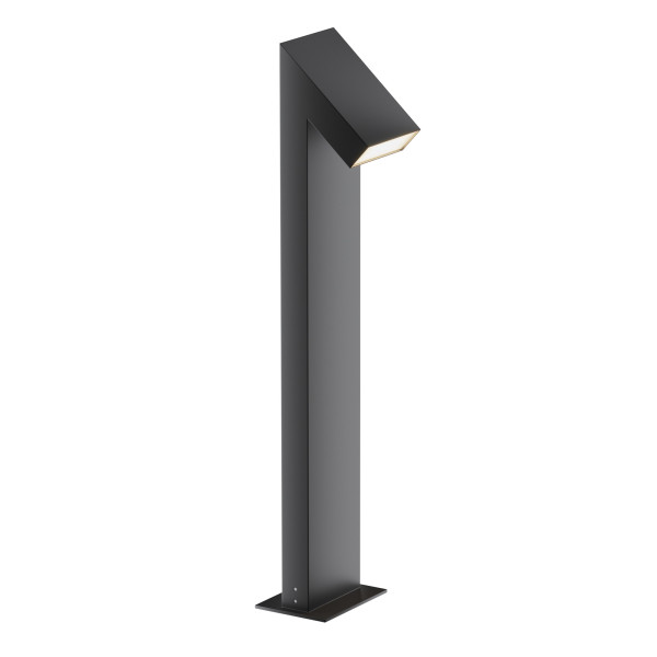 Lampa ogrodowa Guss wys:90 cm grafitowa LED 1x15W 550lm 3000K IP65 Maytoni 921369
