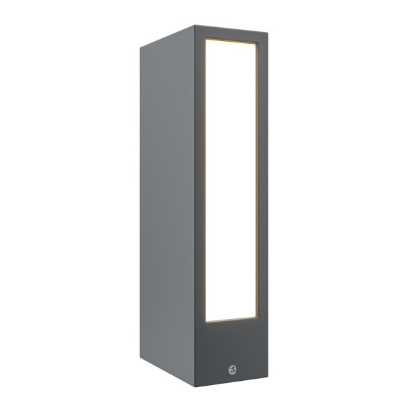 Lampa ogrodowa HOF wys:25 cm grafitowo-biała LED 1x6W 200lm IP65 Maytoni 921327