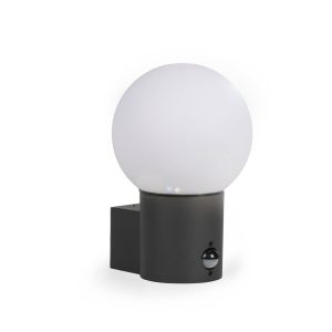 Lampa ogrodowa kinkiet elewacyjny LL MERIN EL SE GR LightLogic 66905 PIR 1036491 Lampa ogrodowa kinkiet elewacyjny LL MERIN EL SE GR LightLogic 66905 PIR 1036491
