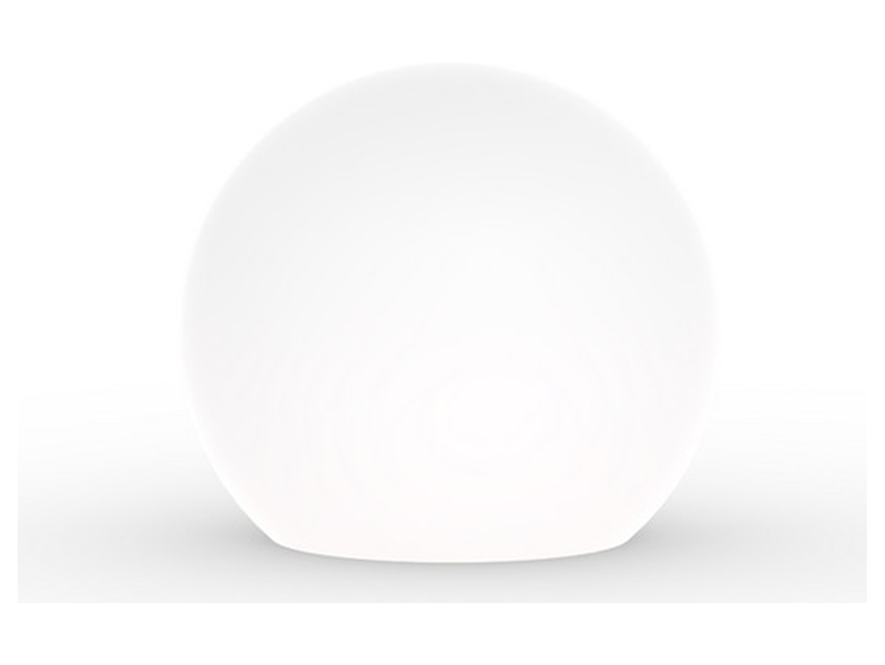 Lampa ogrodowa kula Cumulus 80cm z tworzywa sztucznego biała 21909