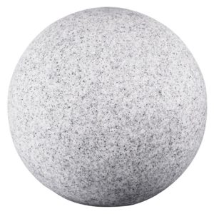 Lampa ogrodowa Kula Stono 30 cm z tworzywa sztucznego szara 43724 Lampa ogrodowa Kula Stono 30 cm z tworzywa sztucznego szara 43724