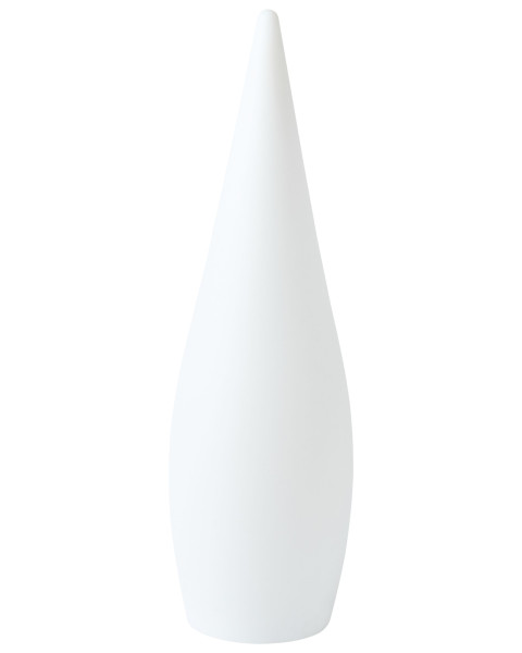 Lampa ogrodowa LED z pilotem biała 668442