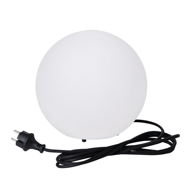 Lampa ogrodowa LL BELO 30 M LightLogic 66908 biała kula IP65 1szt. 1021546