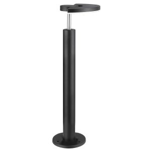 Lampa ogrodowa MODENA czarna-chromowana LED 1×3.6W 250lm IP54 Polux 921405