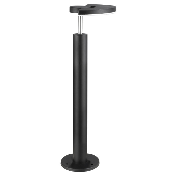 Lampa ogrodowa MODENA czarna-chromowana LED 1x3.6W 250lm IP54 Polux 921405