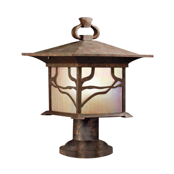 Lampa ogrodowa Morris postarzana miedź 1xE27x60W IP44 Quintiesse 1070430