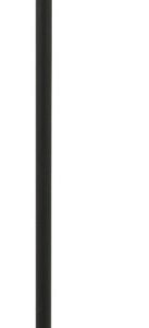 Lampa ogrodowa PATHWAY czarna stal aluminium LED 309 cm 1068243 Lampa ogrodowa PATHWAY czarna stal aluminium LED 309 cm 1068243
