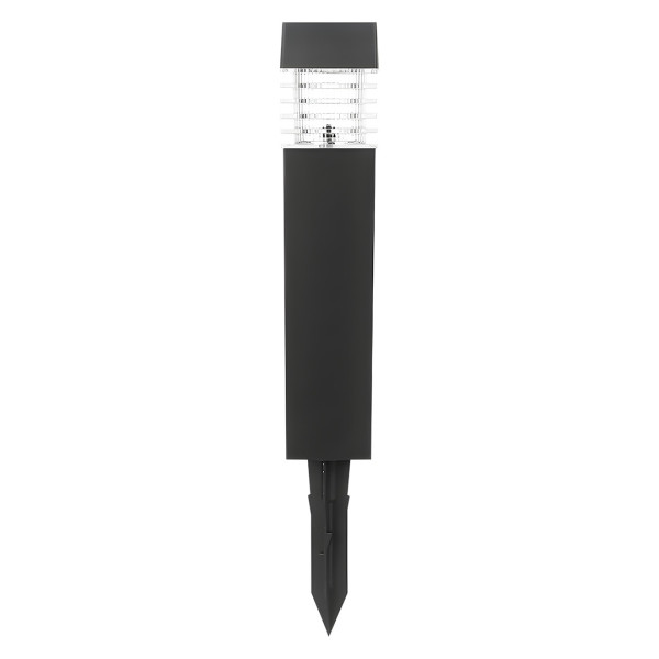 Lampa ogrodowa słupek solarny wbijany czarny 40 cm LED 0.06W IP44 Eko-Light 915602