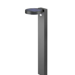 Lampa ogrodowa solarna POSADAS z czujnikiem antracyt LED 1x5W 290lm IP44 RL 915536 Lampa ogrodowa solarna POSADAS z czujnikiem antracyt LED 1x5W 290lm IP44 RL 915536