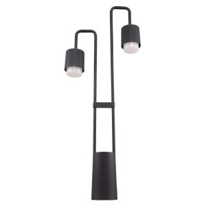 Lampa ogrodowa SORANO wys:80 cm czarna LED 1x6W 1500lm 3000K IP44 Italux 921544 Lampa ogrodowa SORANO wys:80 cm czarna LED 1x6W 1500lm 3000K IP44 Italux 921544