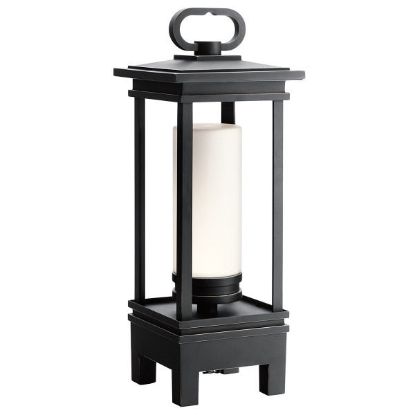 Lampa ogrodowa South Hope ciemny brąz LED 1x3W 250lm IP44 Kichler 921553