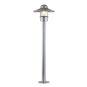 Lampa ogrodowa srebrna Klampenborg wys:101,8 cm 1xE27x60W IP44 Elstead 921575 Lampa ogrodowa srebrna Klampenborg wys:101,8 cm 1xE27x60W IP44 Elstead 921575