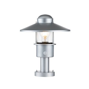 Lampa ogrodowa srebrna Klampenborg wys:33,7 cm 1xE27x60W IP44 Elstead 921552 Lampa ogrodowa srebrna Klampenborg wys:33,7 cm 1xE27x60W IP44 Elstead 921552