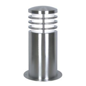 Lampa ogrodowa srebrna Sandbanks wys:24 cm 1xE27x40W IP44 Garden Zone 921385 Lampa ogrodowa srebrna Sandbanks wys:24 cm 1xE27x40W IP44 Garden Zone 921385