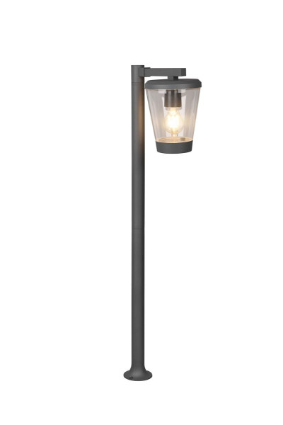 Lampa ogrodowa stojąca antracyt CAVADO wys:100 cm 1xE27x40W IP44 Trio 921320