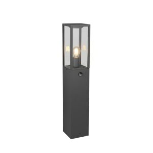 Lampa ogrodowa stojąca antracyt GARONNE z czujnikiem 1xE27x60W IP44 Trio 921336 Lampa ogrodowa stojąca antracyt GARONNE z czujnikiem 1xE27x60W IP44 Trio 921336