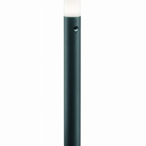 Lampa ogrodowa stojąca antracyt HOOSIC z czujnikiem 1xE27x28W IP44 Trio 921360