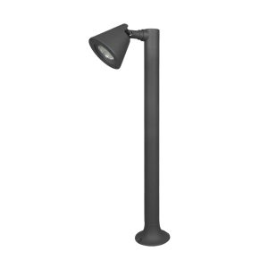 Lampa ogrodowa stojąca antracyt KAVERI wys:60,5 cm 1xGU10x5W IP44 Trio 921452