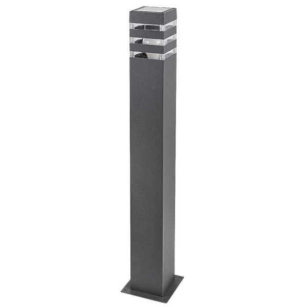 Lampa ogrodowa stojąca antracytowa Ankara wys:74 cm 1xE27x12W IP44 Rabalux 962555