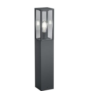 Lampa ogrodowa stojąca antracytowa GARONNE wys:80 cm 1xE27x60W IP44 Trio 921406