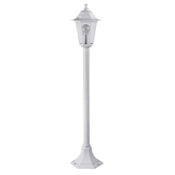 Lampa ogrodowa stojąca biała Velence wys:105 cm 1xE27x60W IP43 Rabalux 962894