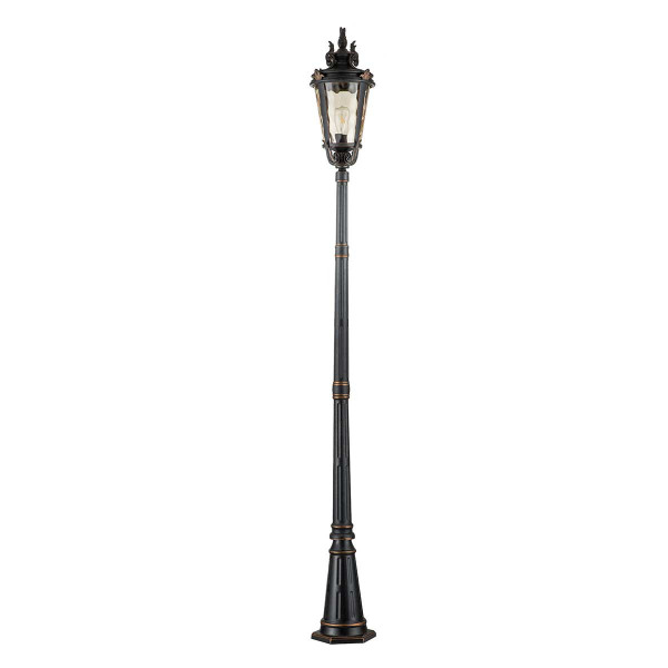 Lampa ogrodowa stojąca brąz Baltimore wys:239 cm 1xE27x60W IP44 Elstead 921506