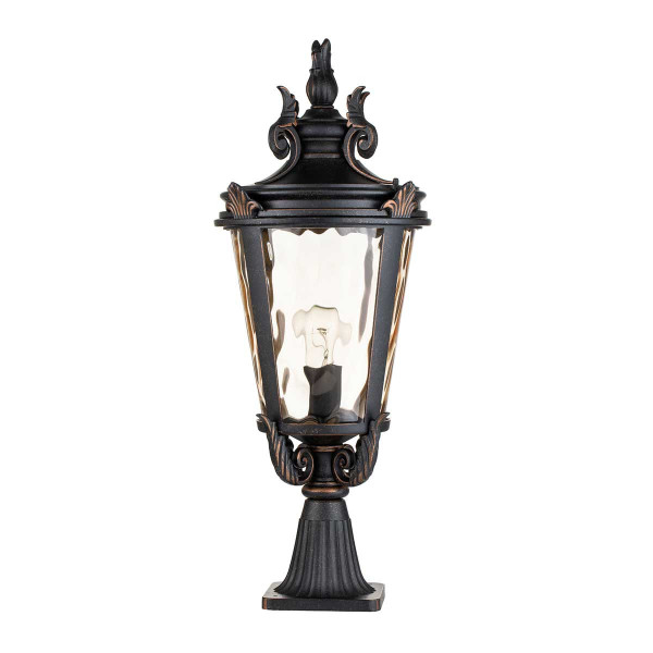 Lampa ogrodowa stojąca brąz Baltimore wys:68 cm 1xE27x60W IP44 Elstead 921517
