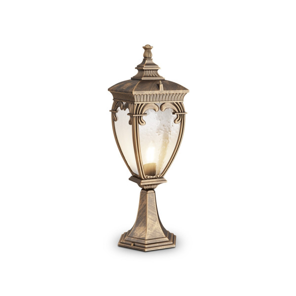 Lampa ogrodowa stojąca brązowa FLEUR wys:48,5 cm 1xE27x60W IP44 Maytoni 921537