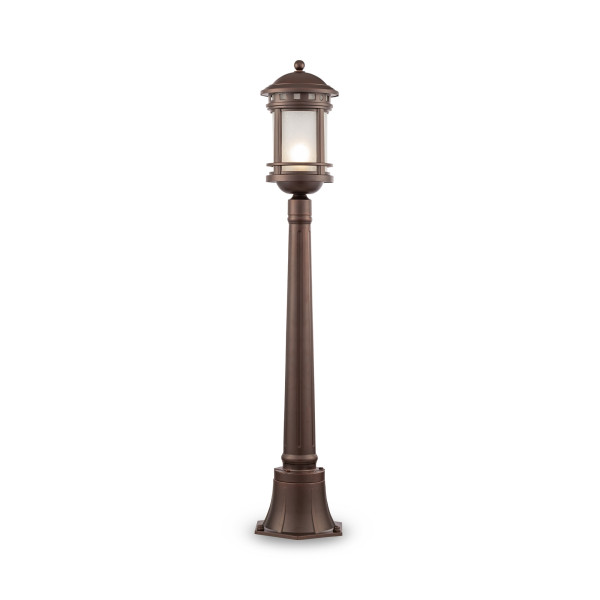 Lampa ogrodowa stojąca brązowa SALAMANCA wys:105 cm 1xE27x60W IP44 Maytoni 921480