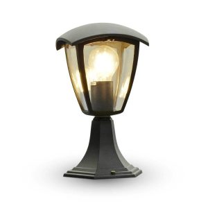 Lampa ogrodowa stojąca czarna 734 wys:29 cm 1xE27x60W IP44 V-TAC 921511 Lampa ogrodowa stojąca czarna 734 wys:29 cm 1xE27x60W IP44 V-TAC 921511