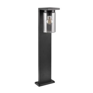 Lampa ogrodowa stojąca czarna ARDILA wys:65 cm 1xE27x40W IP44 Trio 921432