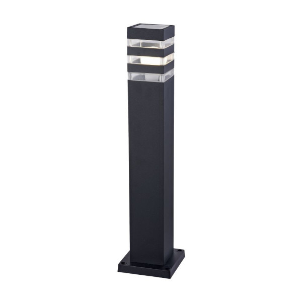 Lampa ogrodowa stojąca czarna BRONX wys:79,6 cm 1xE27x60W IP54 Maytoni 921379