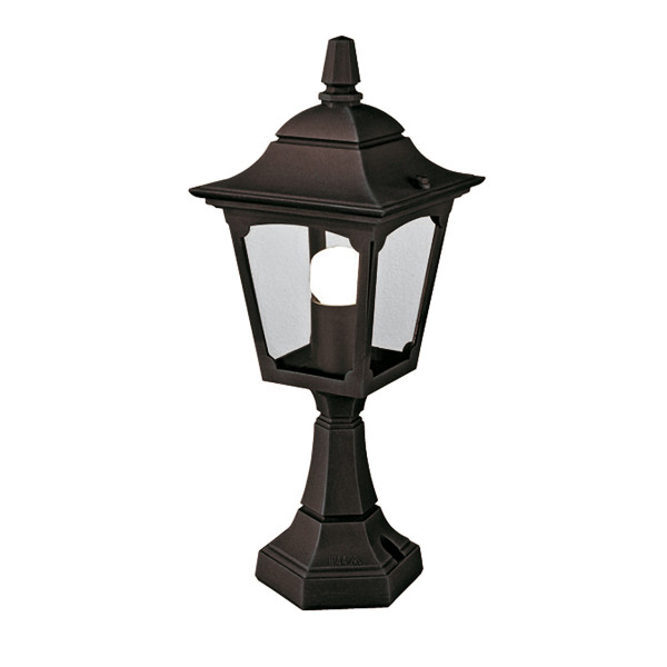 Lampa ogrodowa stojąca czarna Chapel Mini wys:44 cm 1xE27x60W IP44 Elstead 921483