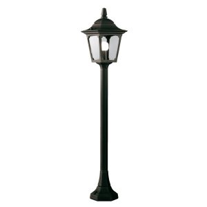 Lampa ogrodowa stojąca czarna Chapel Mini wys:94 cm 1xE27x60W IP44 Elstead 921521