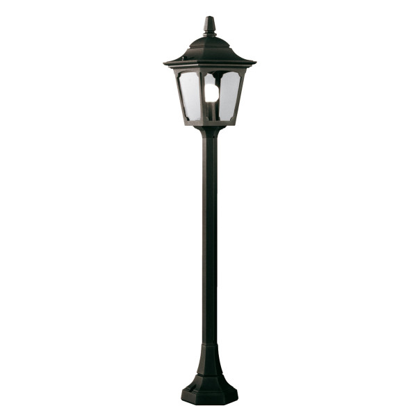 Lampa ogrodowa stojąca czarna Chapel Mini wys:94 cm 1xE27x60W IP44 Elstead 921521