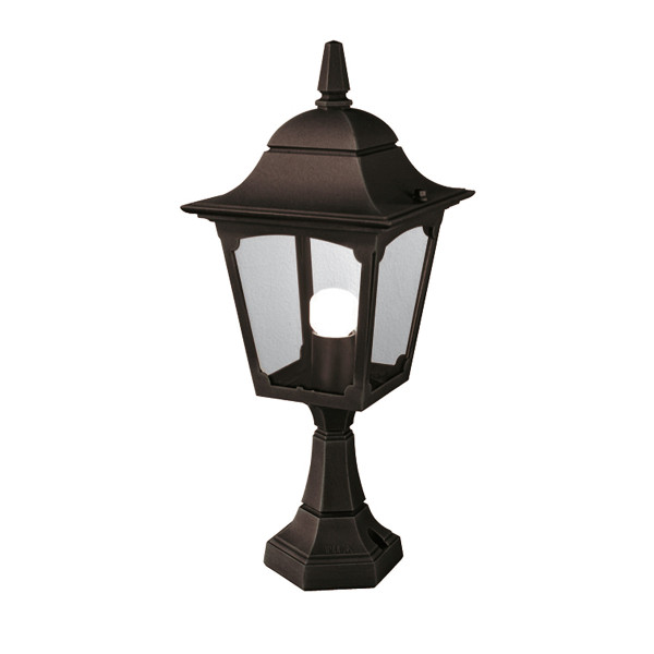 Lampa ogrodowa stojąca czarna Chapel wys:50 cm 1xE27x60W IP44 Elstead 921550
