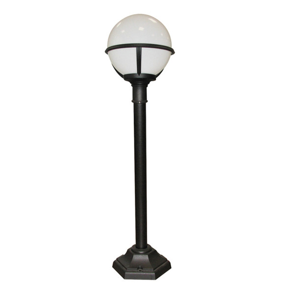 Lampa ogrodowa stojąca czarna Glenbeigh wys:106 cm 1xE27x60W IP44 Elstead 921500