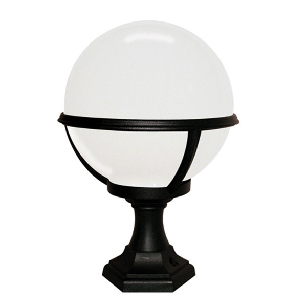 Lampa ogrodowa stojąca czarna Glenbeigh wys:39 cm 1xE27x60W IP44 Elstead 921508