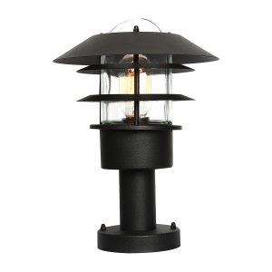 Lampa ogrodowa stojąca czarna Helsingor wys:30,5 cm 1xE27x60W IP44 Elstead 921655 Lampa ogrodowa stojąca czarna Helsingor wys:30,5 cm 1xE27x60W IP44 Elstead 921655