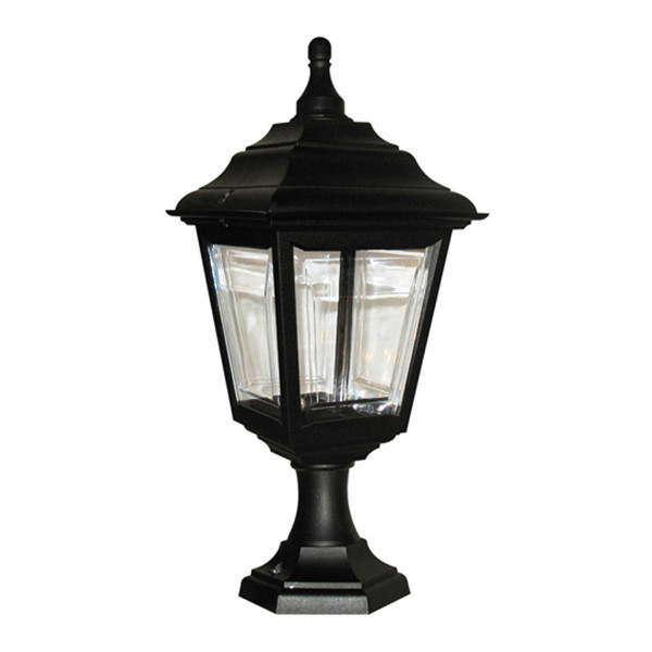 Lampa ogrodowa stojąca czarna Kerry wys:44 cm 1xE27x60W IP44 Elstead 921699
