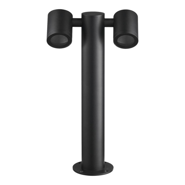 Lampa ogrodowa stojąca czarna KETTO wys:45 cm 2xGU10x40W IP44 Eko-Light 921380